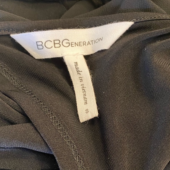 NWOT BCBG Off-The-Shoulder Knit Halter Top - Picture 7 of 10